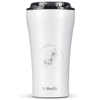 Kubek termiczny na kawę Dr.Bacty Apollo 2.0 - "Skorpion" - 360  ml - Glossy White