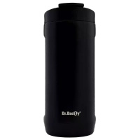 Kubek termiczny na kawę 2w1 Dr.Bacty Notus 360 ml - czarny