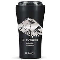 Kubek termiczny na kawę Dr.Bacty Apollo 2.0 - 360 ml - Mt. Everest - Black Matt