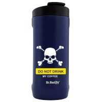 Cooler na puszkę Dr.Bacty Notus 360 ml - Do not drink my Coffe - granatowy