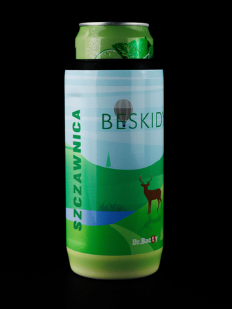 Kubek na napoje Dr.Bacty Notus 360 ml - Szczawnica - biały