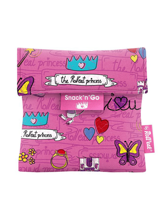 Lunchbox na przekąski dla dziewczynki Snack'n'Go KIDS Princess Różowy