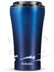 Kubek termiczny na kawę Dr.Bacty Apollo 2.0 - Rekin - 360 ml - Monaco Blue