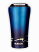 Kubek termiczny na kawę Dr.Bacty Apollo 2.0 - Rekin - 360 ml - Monaco Blue