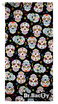 Sportowy ręcznik męski młodzieżowy dwustronny Dr.Bacty - Czacha White - XL 70x140